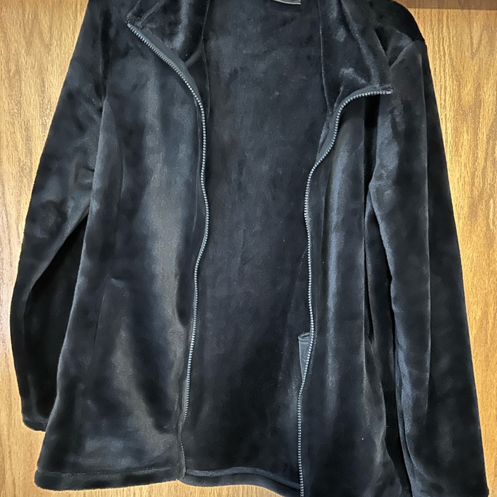 32 Degrees Black Fleece Jacket